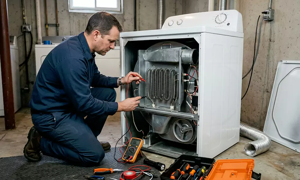 Dryer Not Heating Repair in Coronado, CA