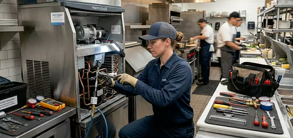 Commercial Ice Machine Maintenance in Coronado